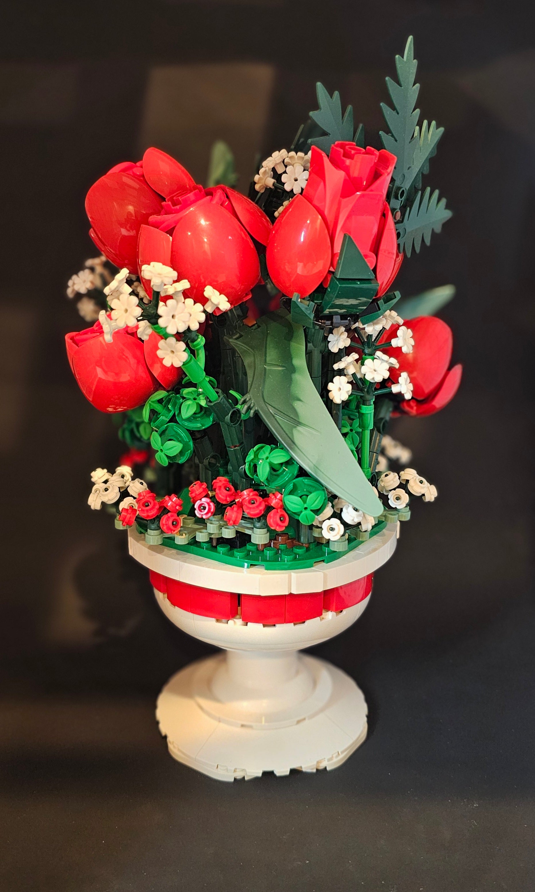 Large White Vase Pre Built