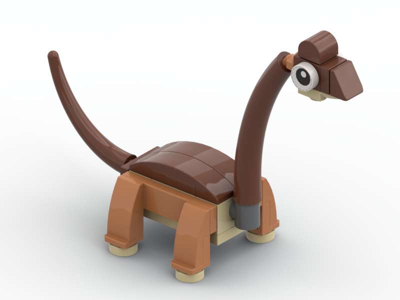 Triceratops & Brachiosaurus 2 Pack