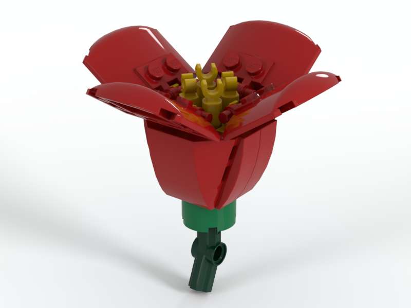 California Poppy Red