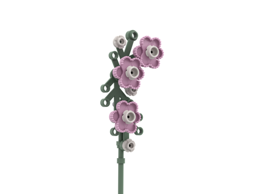 Epaulette Flower Bright Pink