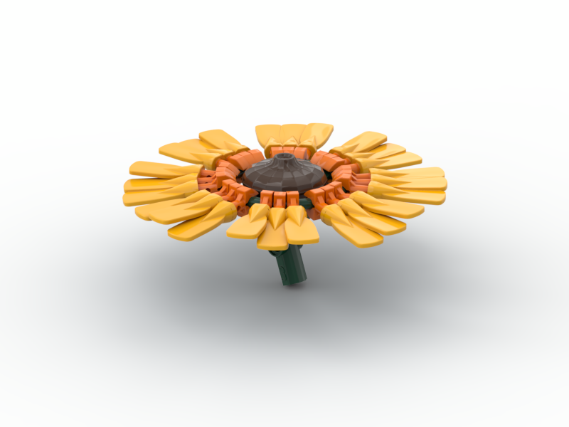 Gerbera Daisy Bright Light Orange