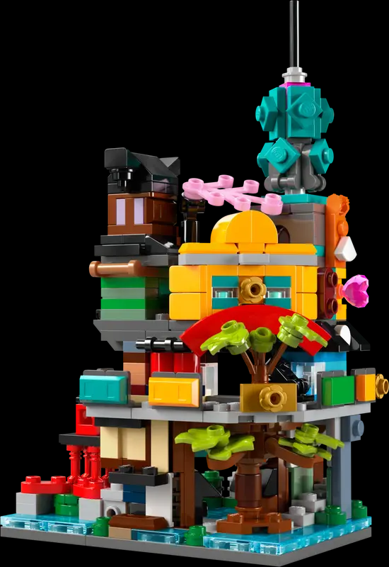Micro NINJAGO City Gardens