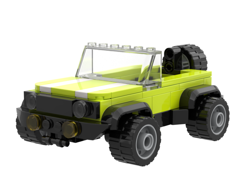 Moab 4x4 - Lime Green