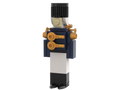 Nutcracker Ornament: Dark Blue