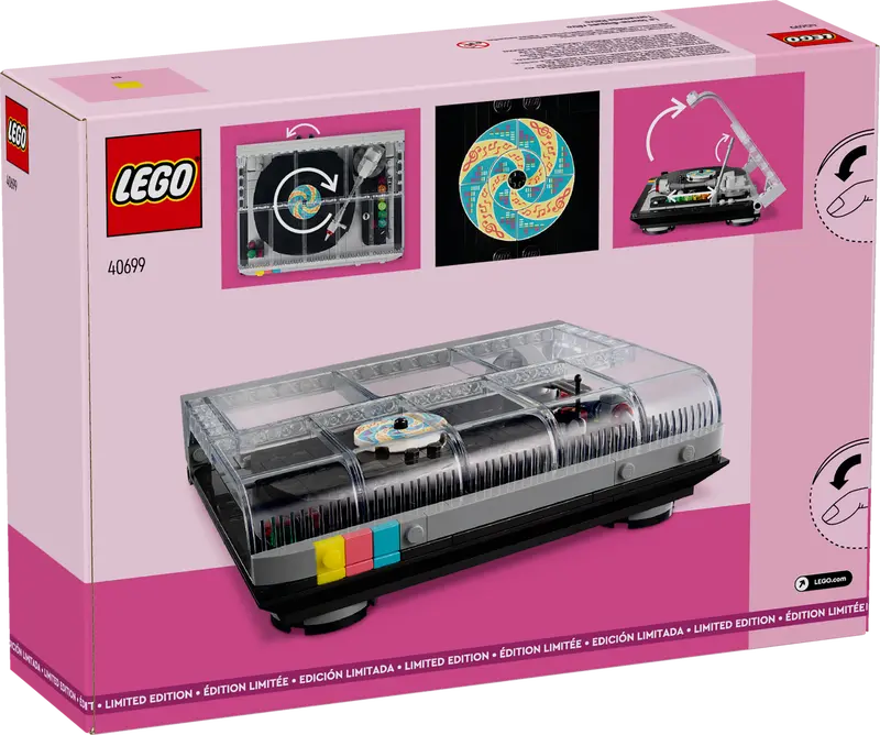 Retro Record Player Set #40699