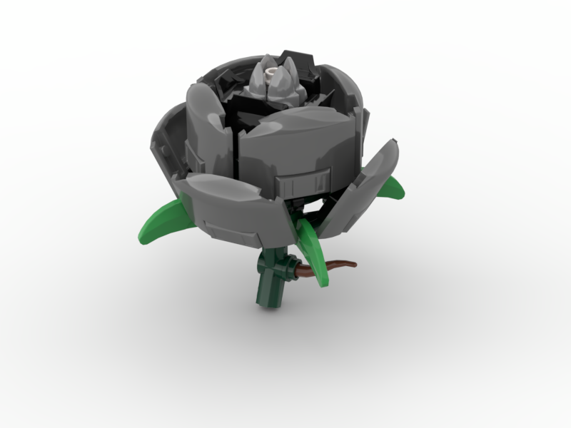 Rose #4 Pewter