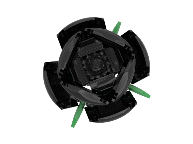 Rose #4 Black