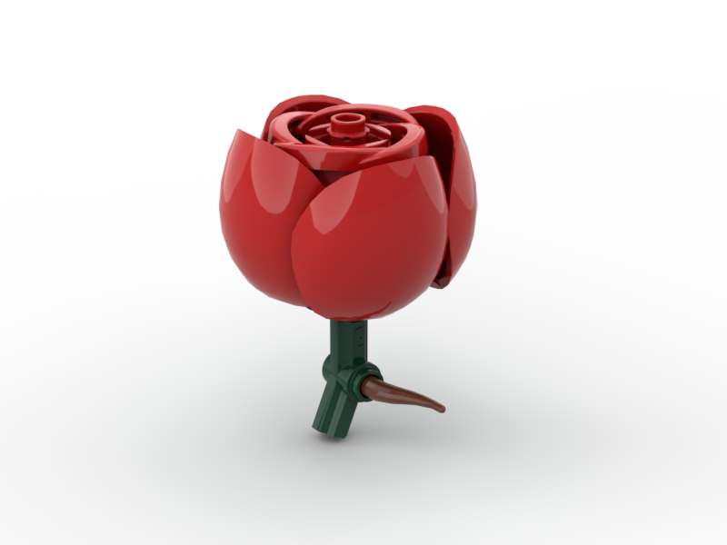 Rose #7 Red