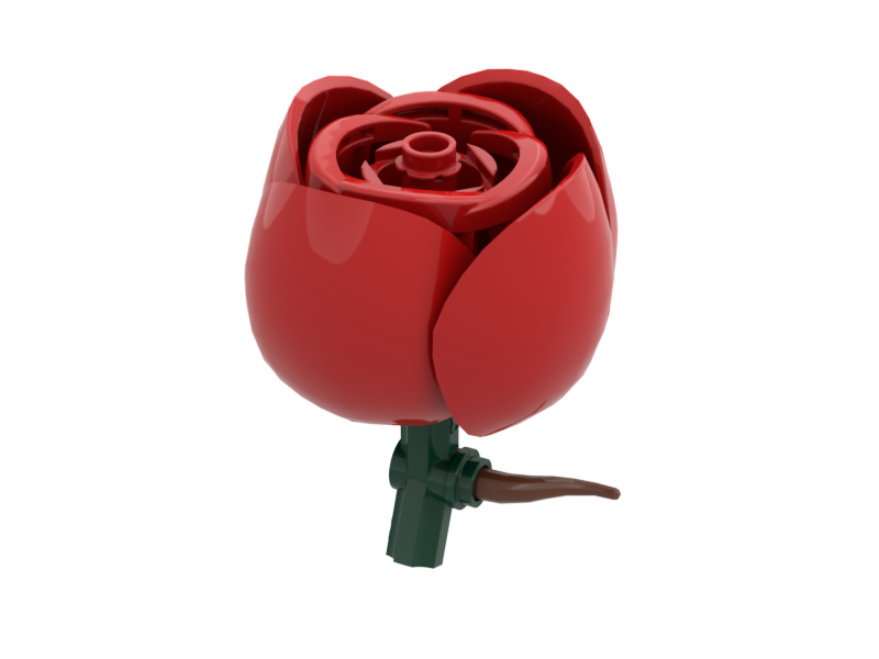 Rose #7 Red