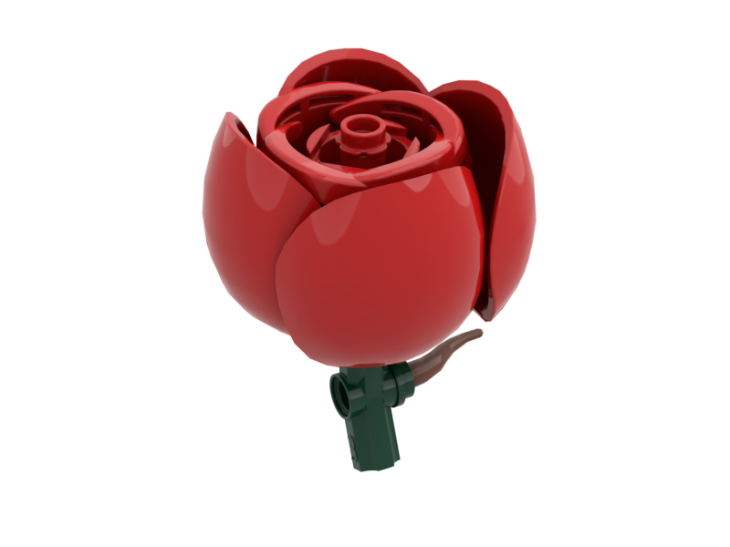 Rose #7 Red