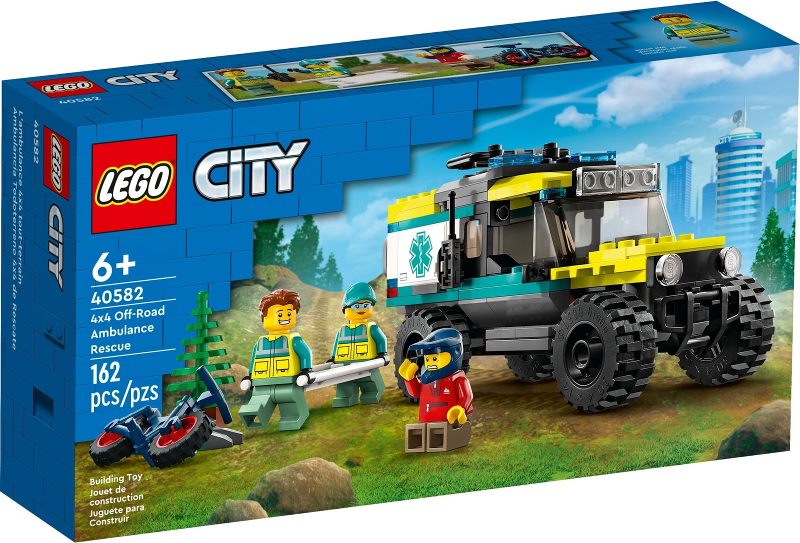 Set #40582 4x4 Off-Road Ambulance Rescue