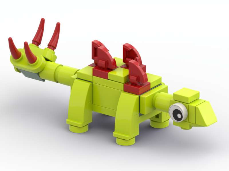 Stegosaurus & T. Rex 2 Pack