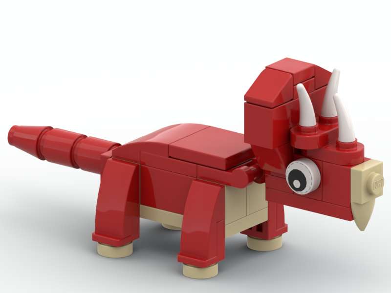 Triceratops & Brachiosaurus 2 Pack